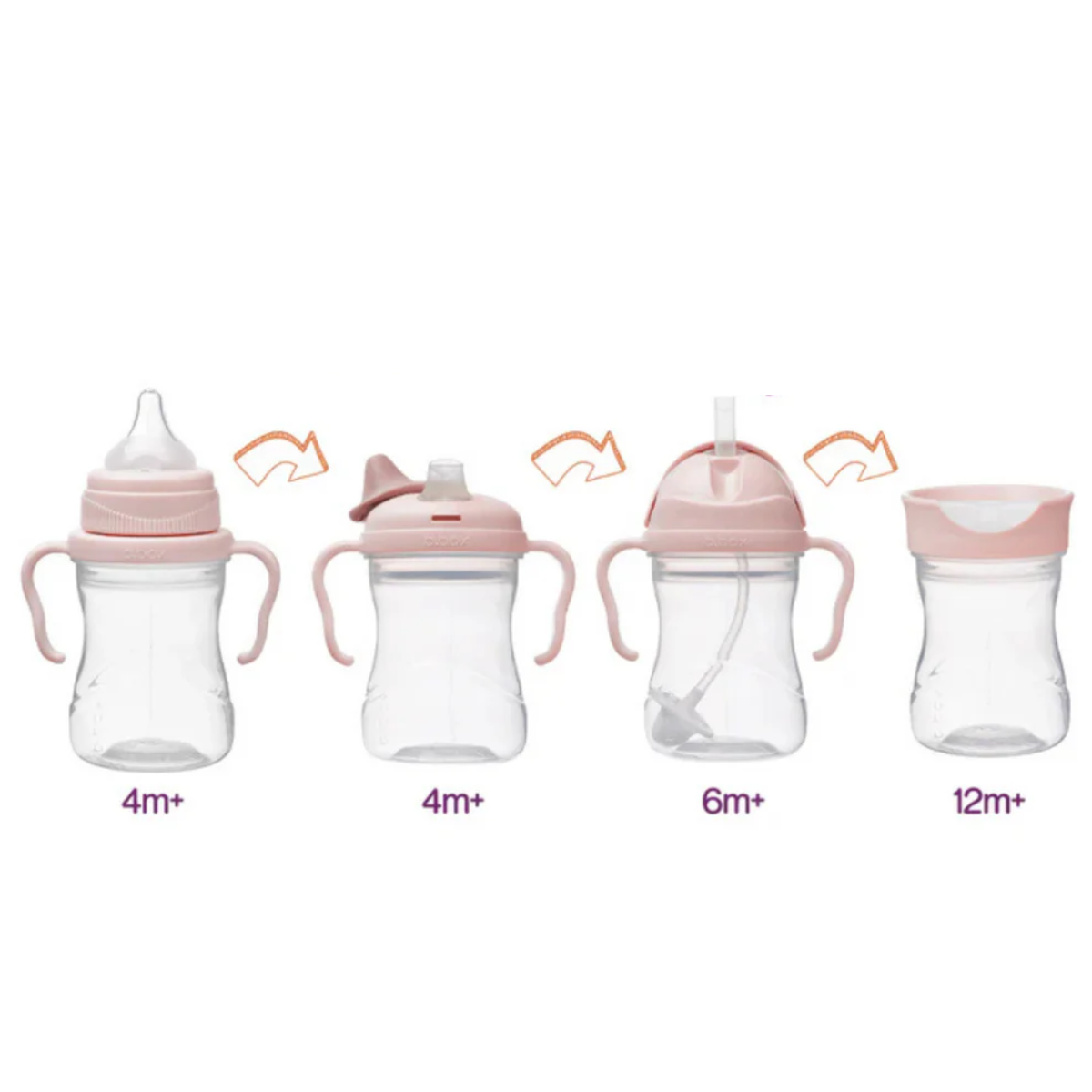 Vaso Transicion 4 En 1 | Blush BBOX