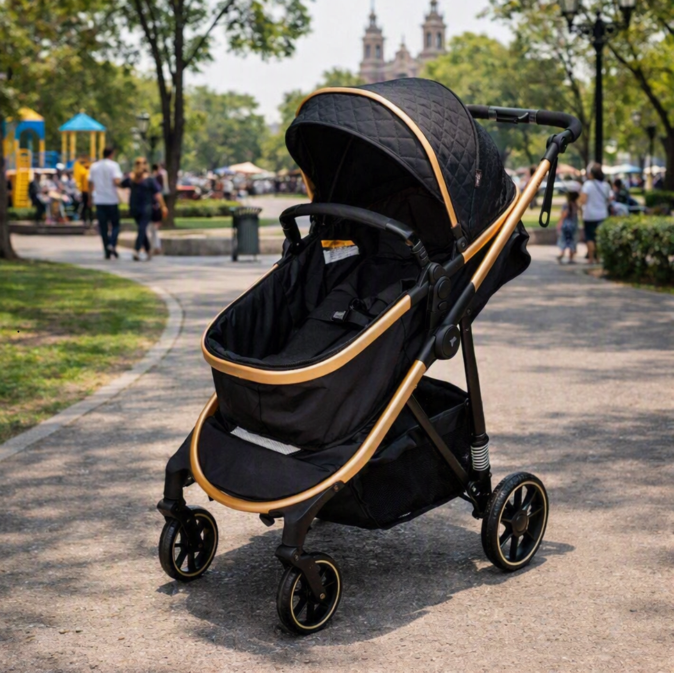 Coche Liviano Padua 2G | Black - Infanti