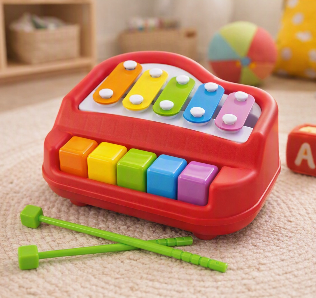 Piano Y Xilofono 2 En 1 Para 12m
