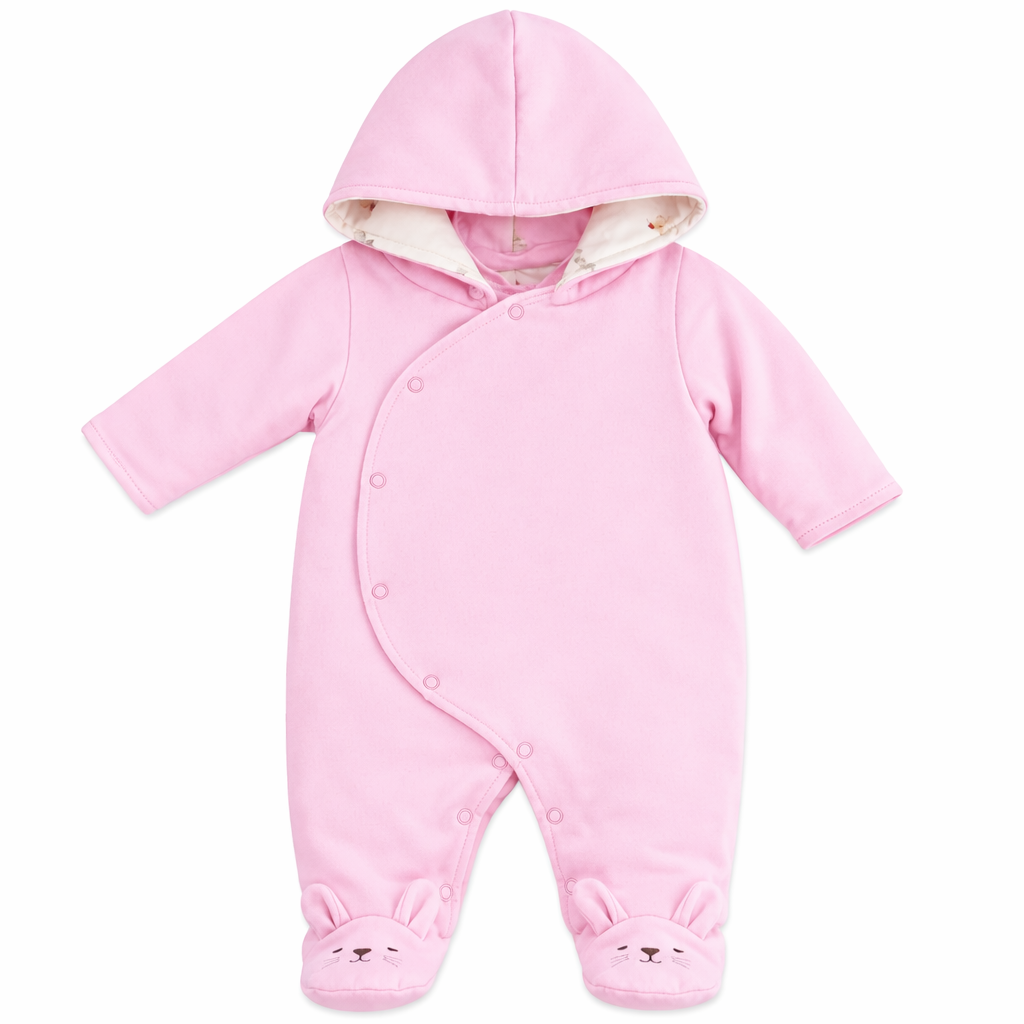 Monito Acolchado Rosa Osita