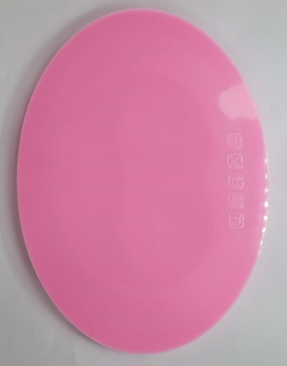 Plato de silicona con divisiones