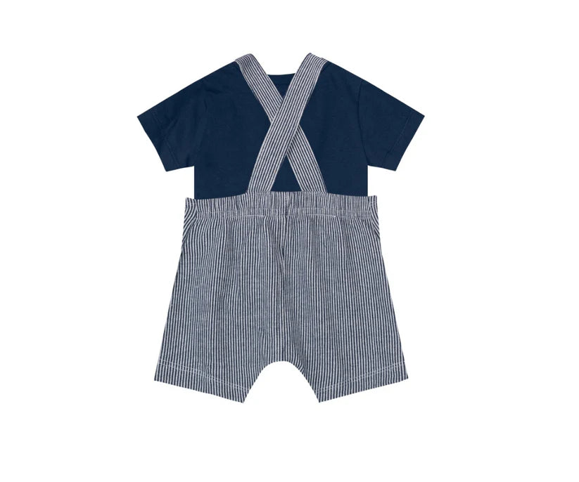 Conjunto Para Nenes Camiseta Y Jardinera Mundi