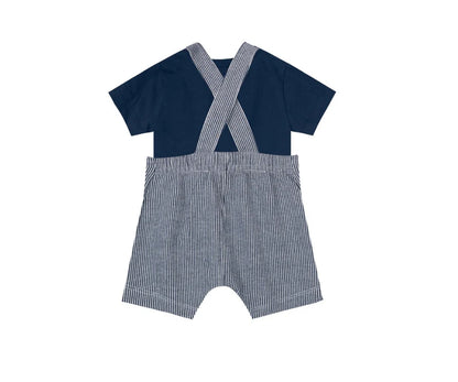 Conjunto Para Nenes Camiseta Y Jardinera Mundi