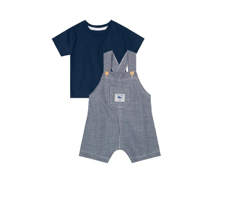 Conjunto Para Nenes Camiseta Y Jardinera Mundi