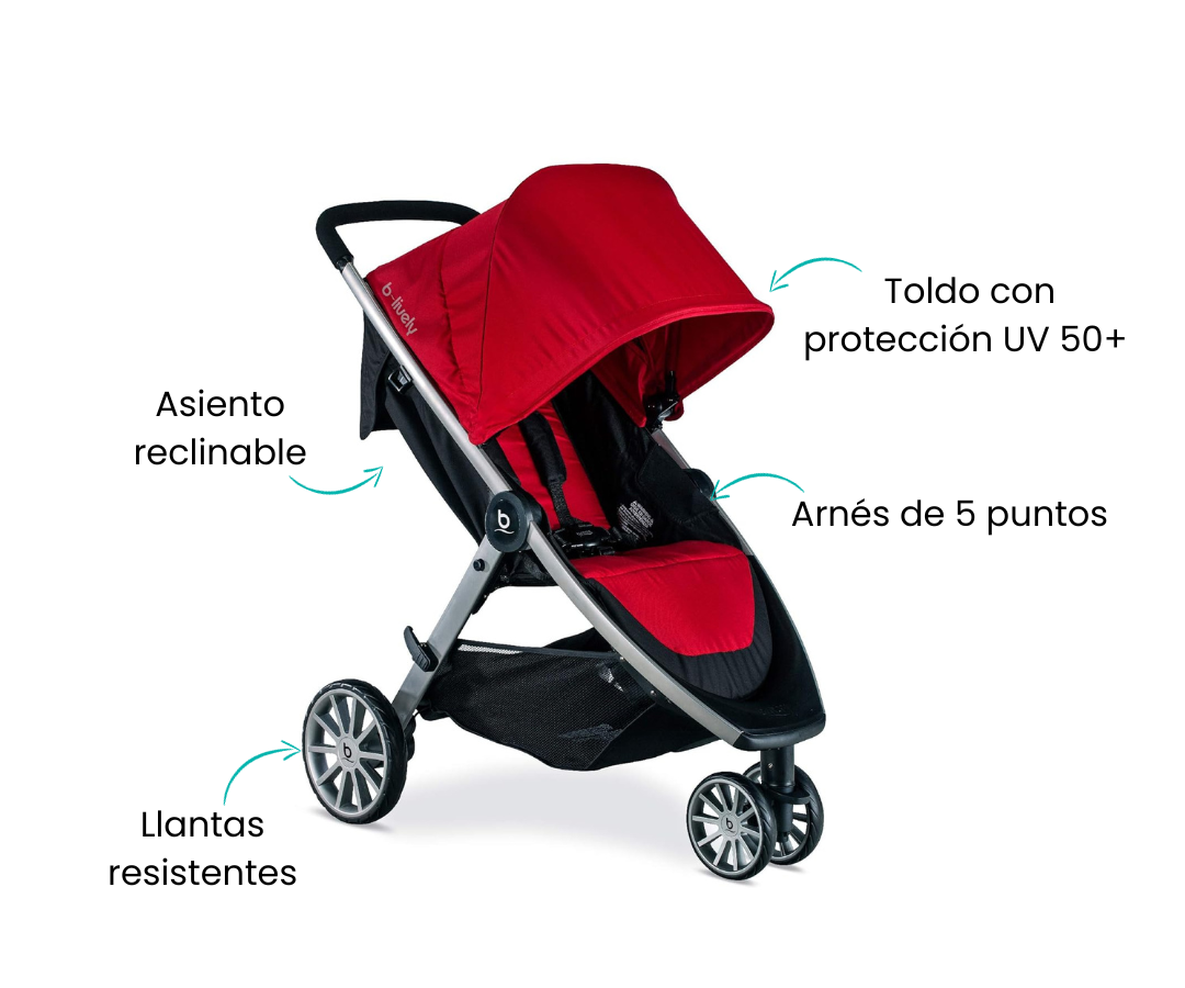 Coche B Lively Us Cardinal Britax