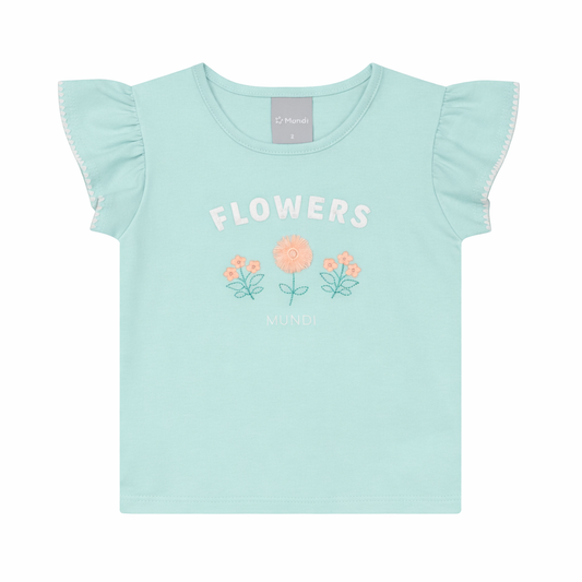 Blusa y Shorts Nena | Azul Blanco - Mundi