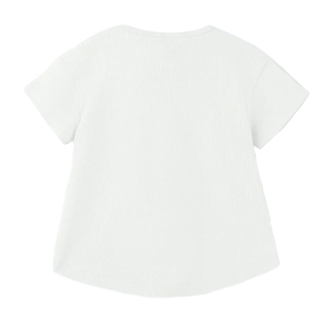 Blusa manga corta con bolsillo