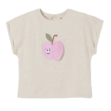 Blusa manga corta manzana