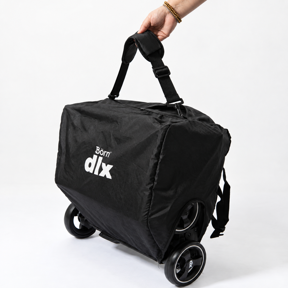 Stroller bristol I| black gray born dlx