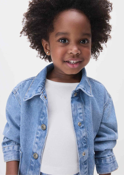 Chaqueta jean para niña