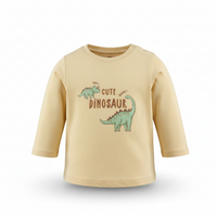 Camiseta manga larga - Cute Dino