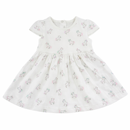Vestido Algodón | Blanco B4baby