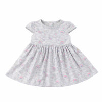 Vestido Algodón | Gris B4baby