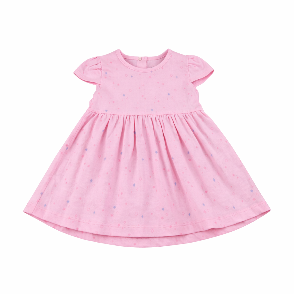 Vestido Algodón | Rosa B4baby