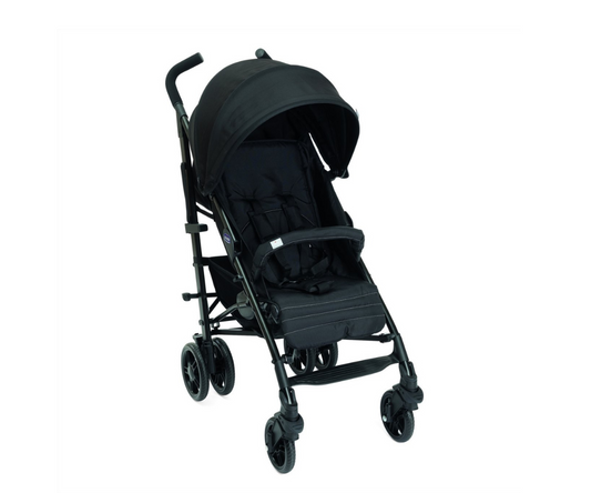 Coche Lite Way 4 Basic Jet Black Chicco