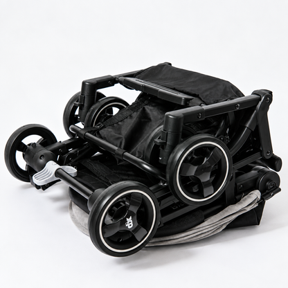 Stroller bristol I| black gray born dlx