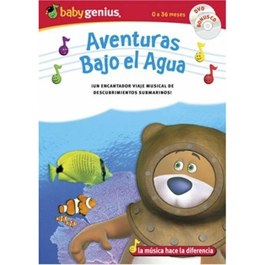 Dvd aventuras bajo el agua
