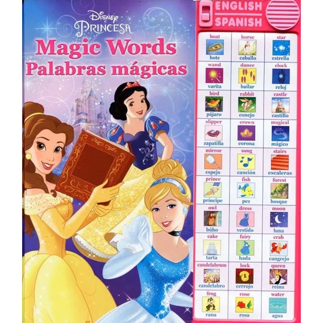 Libro Disney princesas palabras mágicas