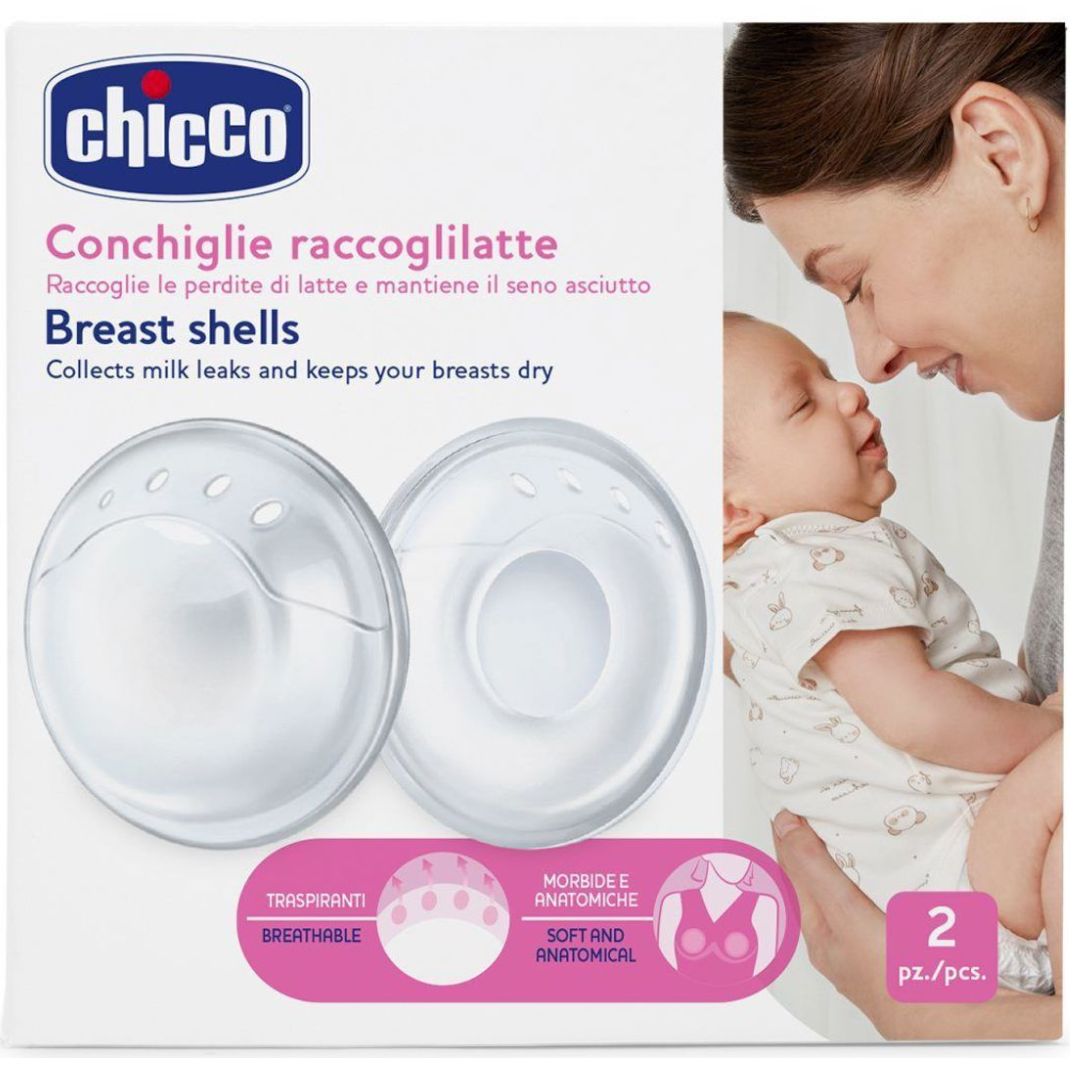 Conchas recolectores de leche