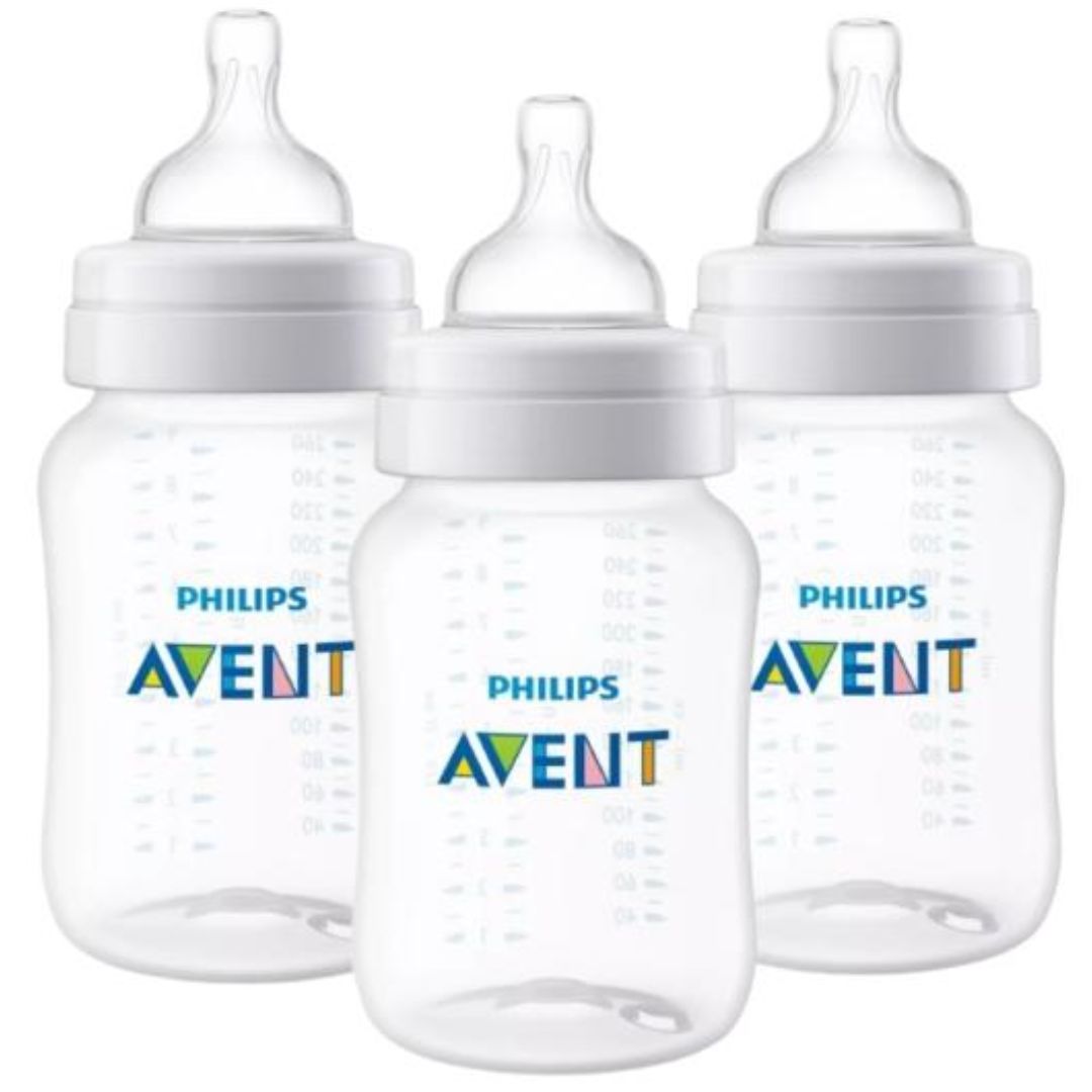 Biberón anti cólicos 260ml 3 unidades