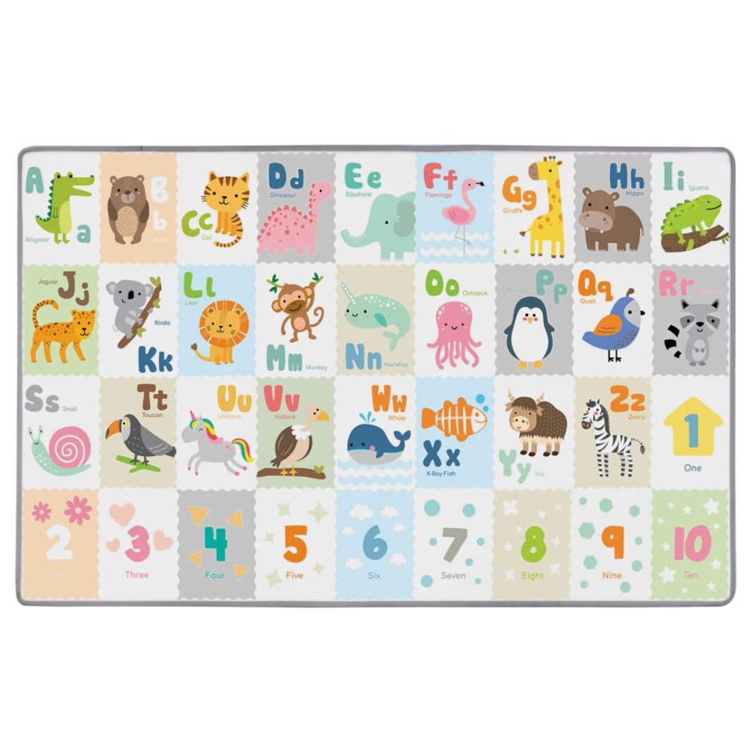 Alfombra letras y numeros