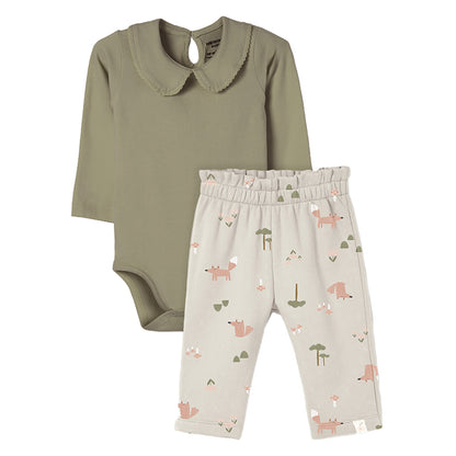 Conjunto 2 piezas body y pantalón