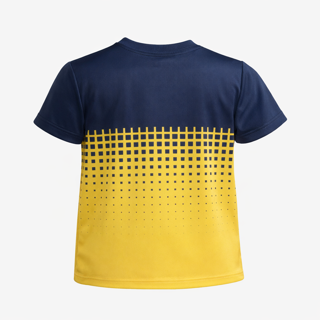 Camiseta Ecuador azul y amarilla