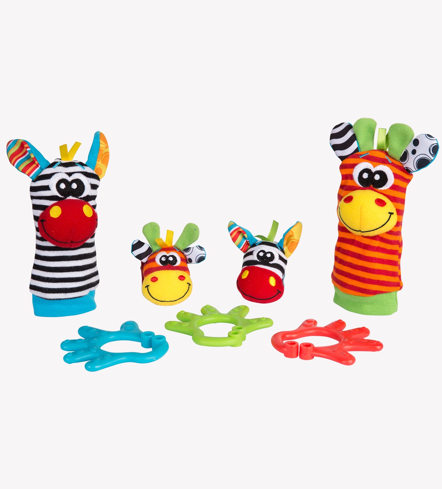 Set de regalo sonajero Jungle Friends