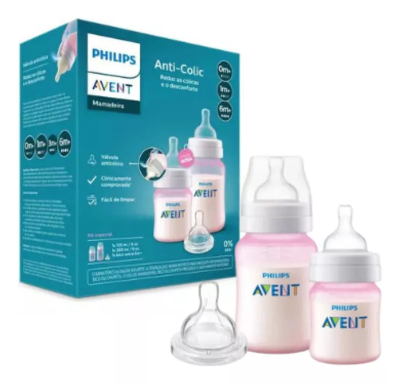 Set de 2 biberones anticolic