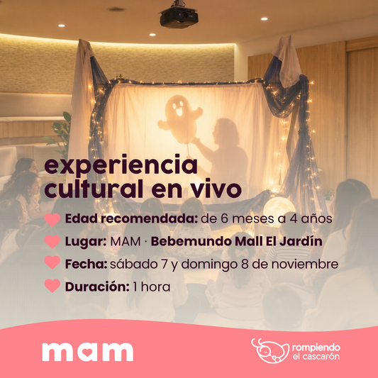 Los fantasmitas y la luna 👻🌙  Evento Cultural Interactivo MAM Teatro de sombras
