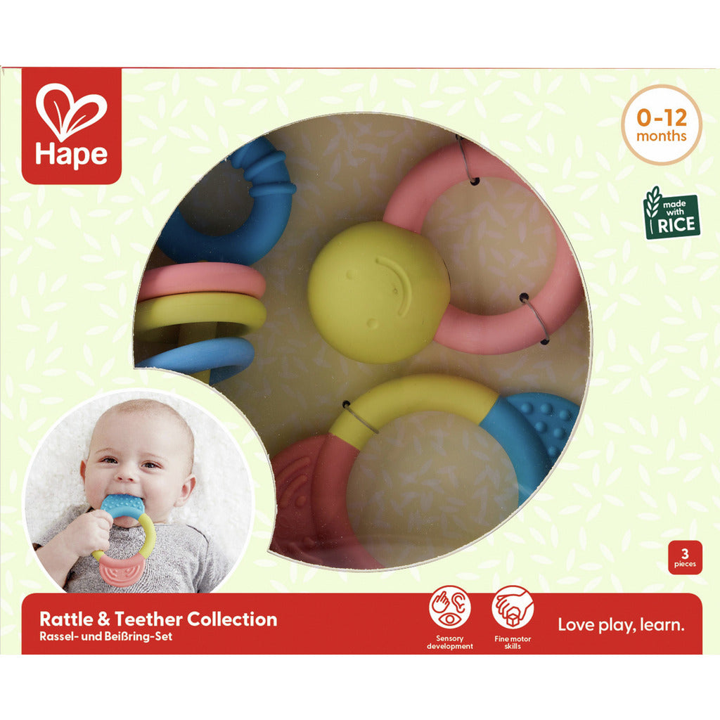 Colección De Sonajeros Y Mordedores Hape