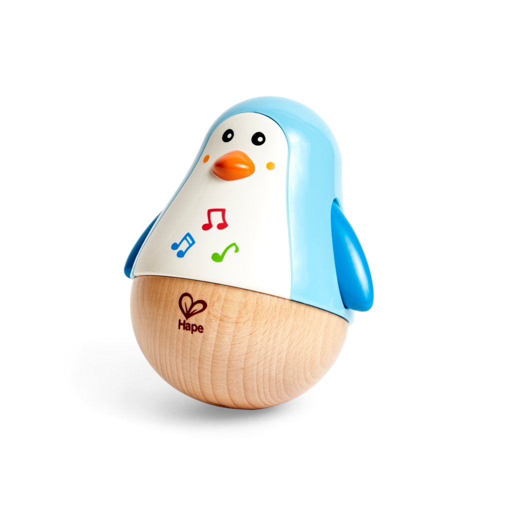 Juguete Musical Pinguino Oscilante Hape