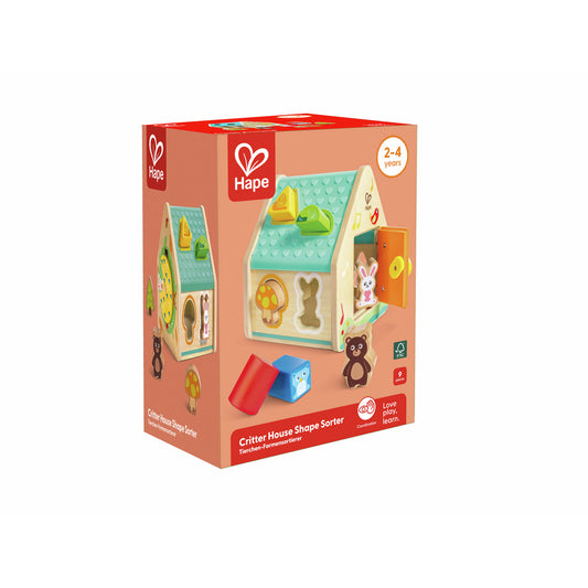 Clasificador De Formas Critter House Hape