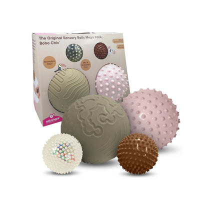 Pelotas Sensoriales Mega Pack Boho Chic -