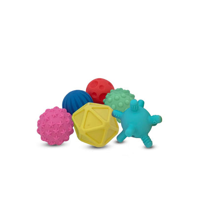 Mini pelotas sensoriales x6