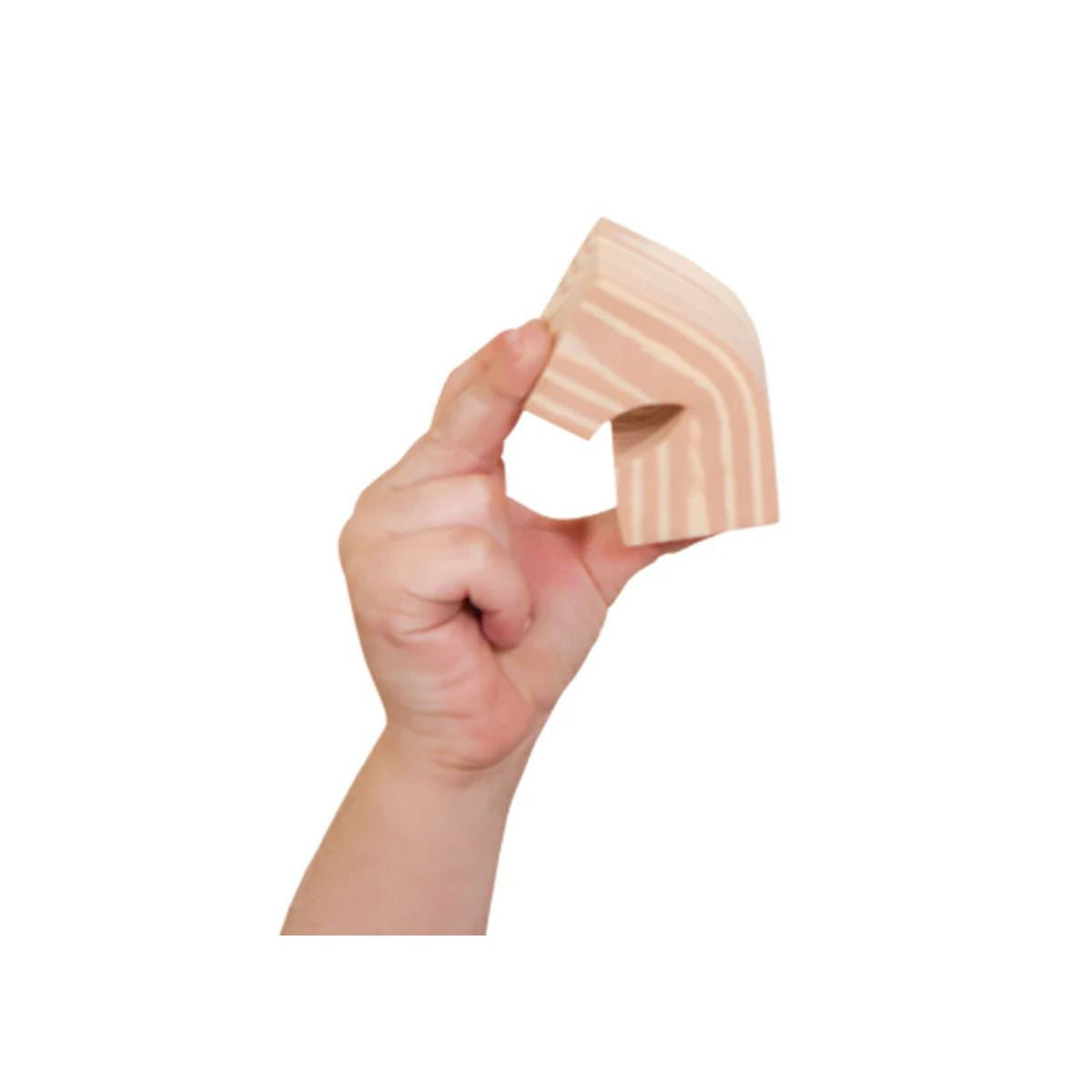 Bloques Educativos Grandes Color Madera  32Pc