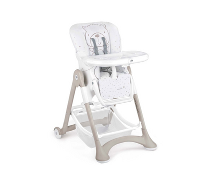 Silla De Comer Campione Osito Blanco Cam