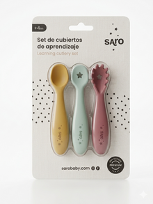 Set 3 Pre-Cucharas | Rosa- Saro