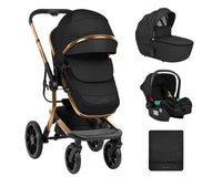 Coche Irene 3 en 1 Kikkaboo con Moises