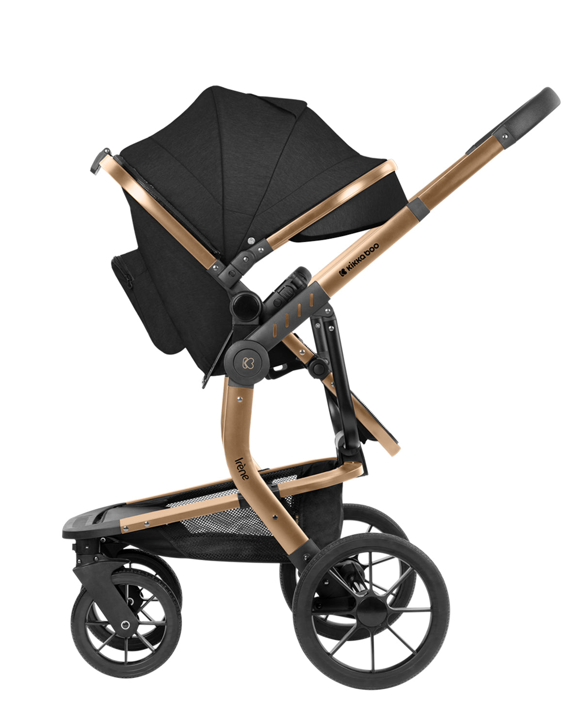 Coche Irene 3 en 1 Kikkaboo con Moises