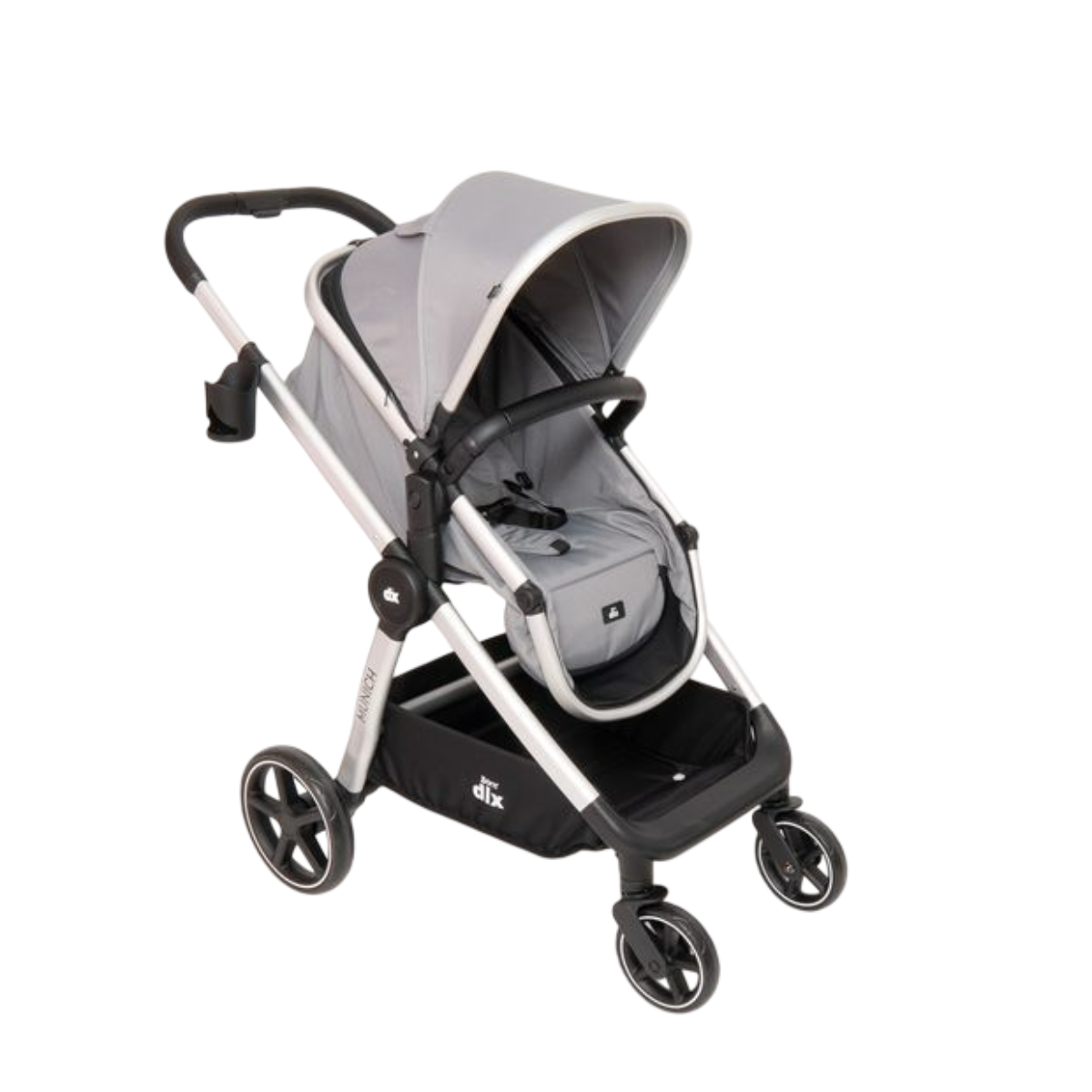 Coche 4 En 1 Munich | Gris Born