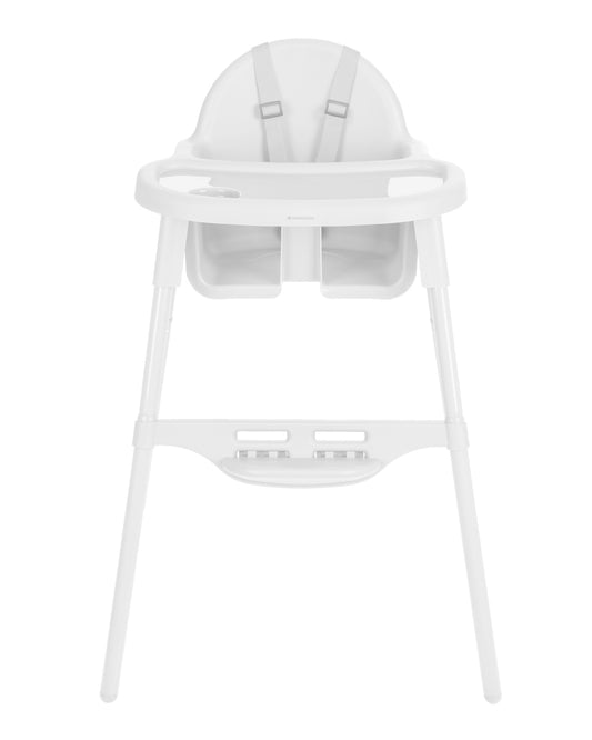 Silla de comer Jammy 2 en 1 Blanca Kikkaboo