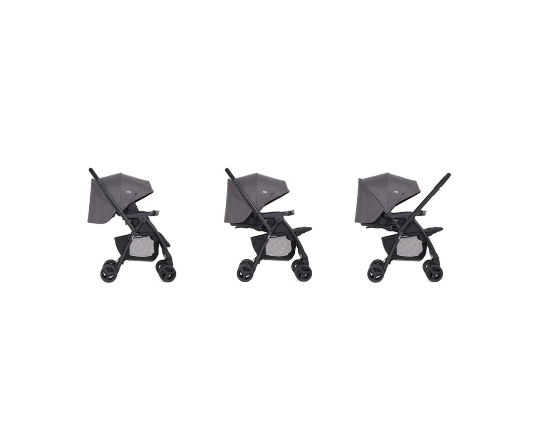 Coche Reversible Mirus Dark Pewter Joie