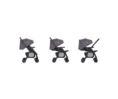 Coche Reversible Mirus Dark Pewter Joie