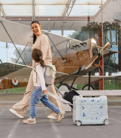 Maleta Cama Para Paseo Jetkids Stokke Azul Cielo – Bebemundo