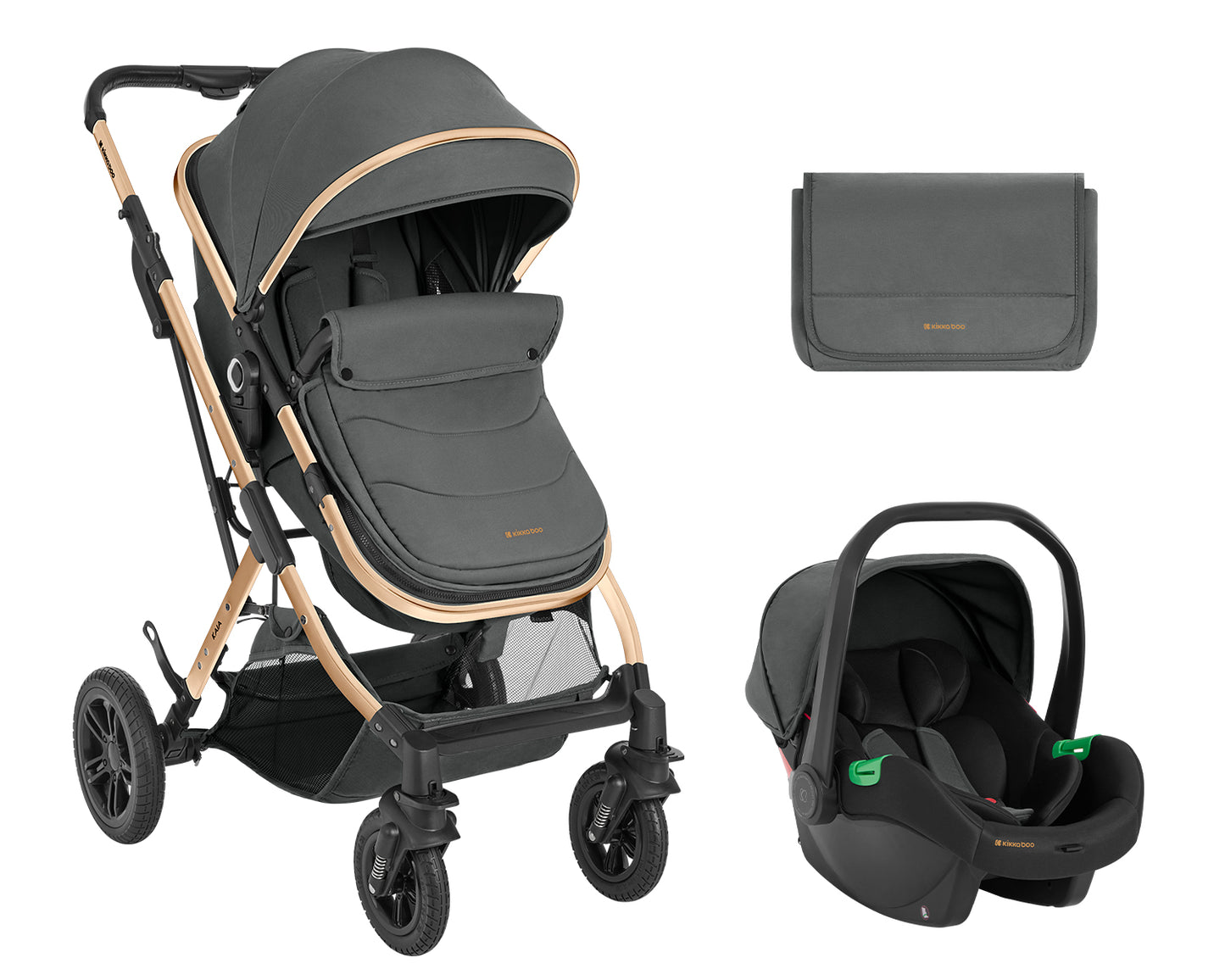 Coche Kaia 3 en 1 Kikkaboo