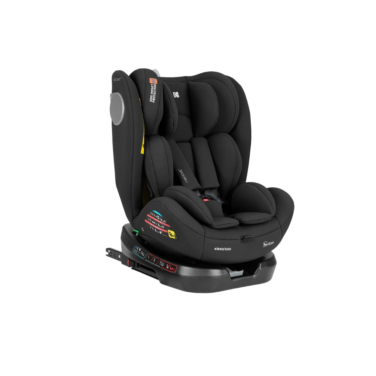 Car Seat 40-150 Sm I-Moove 2 I-Size | Black Kikkaboo