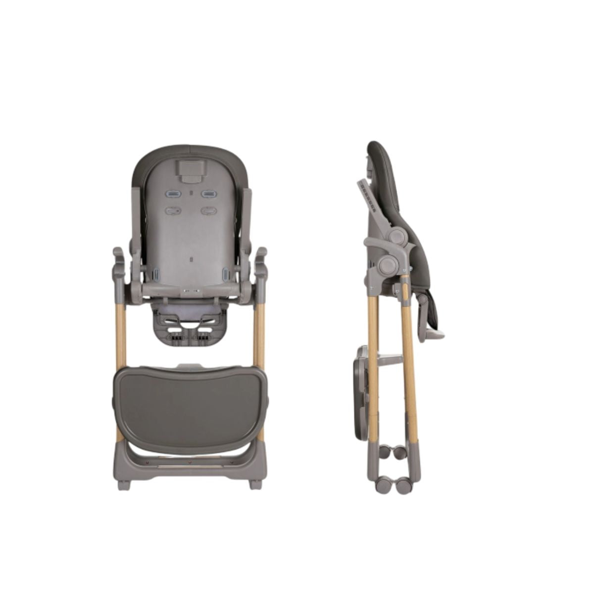 Silla Alta Olive | Dark Grey