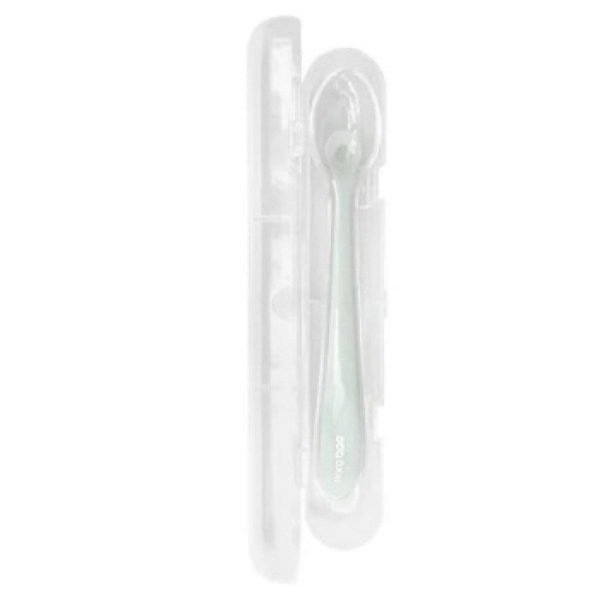 Cuchara De Silicon Con Estuche |  Menta Kikkaboo