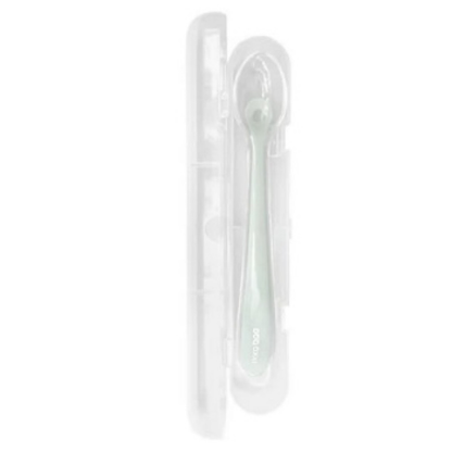 Cuchara De Silicon Con Estuche |  Menta Kikkaboo
